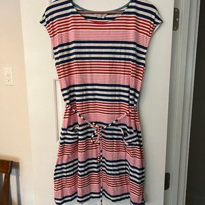 Boden Cap Sleeve Shirt Dress - Sz M